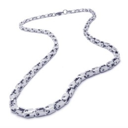 20,5 Inch Titanium Zilveren Fijne Ketting