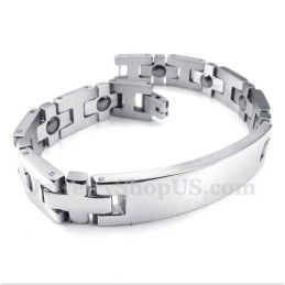 Heren Titanium Magneet Armband