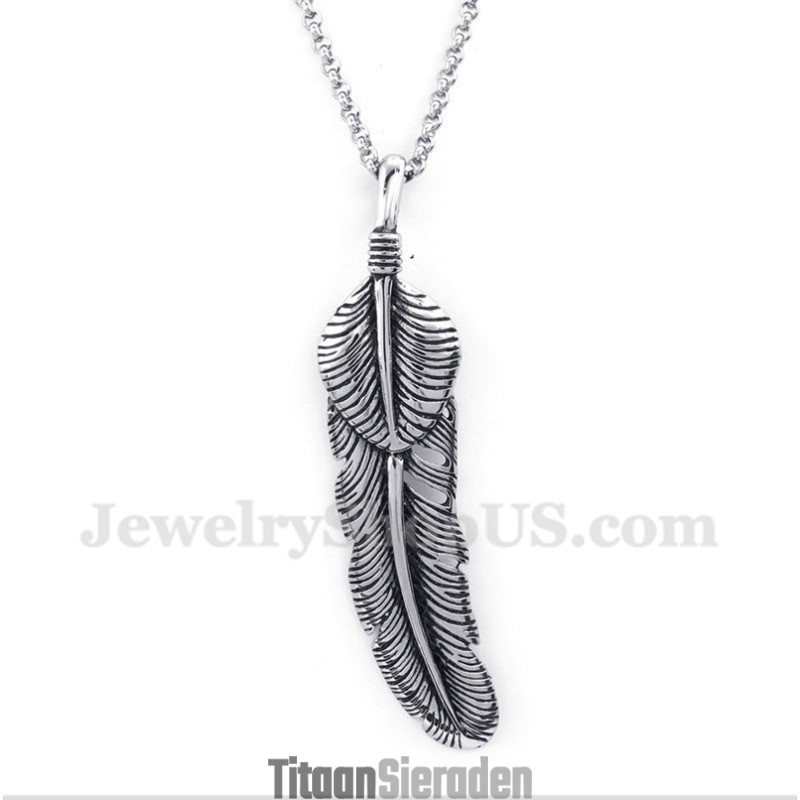 Heren Titanium Hanger Met Gratis Ketting Heren Titanium Hanger Met Gratis Ketting