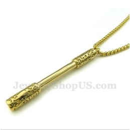 Heren Titanium Hanger Met Gratis Ketting