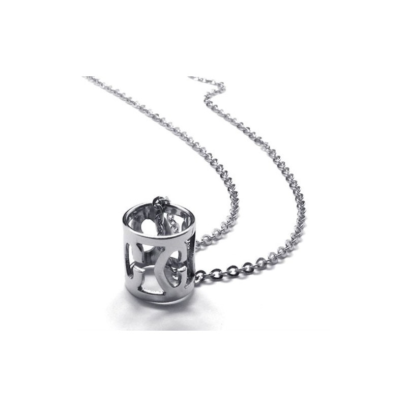 15,4 Inch Titanium Holle Ketting 15,4 Inch Titanium Holle Ketting