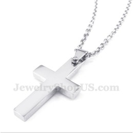 Titanium Kruishanger Voor Heren Met Gratis Ketting