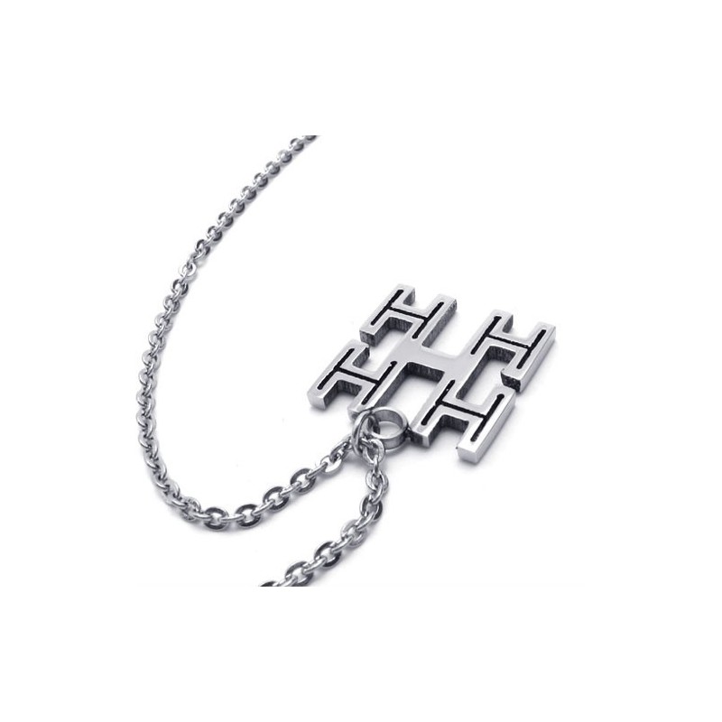 15,7 Inch Titanium Zilveren Ketting 15,7 Inch Titanium Zilveren Ketting