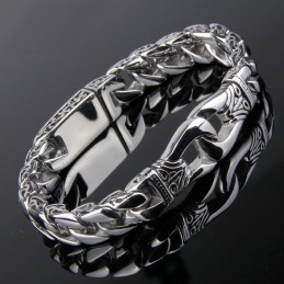 Chique Titanium Herenarmband Te Koop
