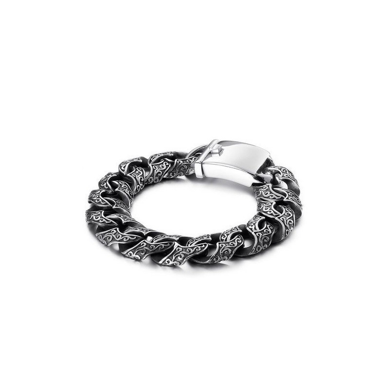 Mode Heren Titanium Armband Met Meerdere Lussen Mode Heren Titanium Armband Met Meerdere Lussen