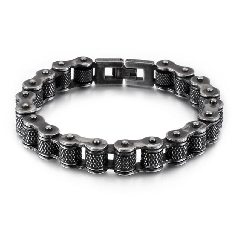 Titanium Biker Chain Fietsarmband Voor Heren Titanium Biker Chain Fietsarmband Voor Heren