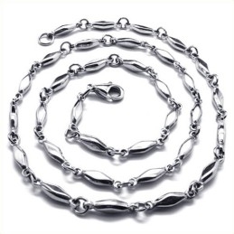 20,9 Inch Titanium Diamanten Ketting