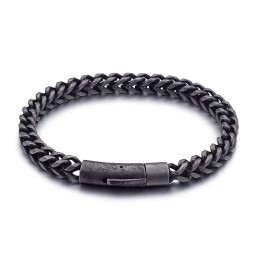 Titanium Heren Armband Titanium Jongens Retro Hip Hop Trendy Hand Sieraden