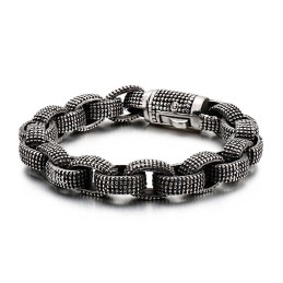 Mode Cool Titanium Tap Sieraden Heren Vintage Trendy Heren Casting Titanium Draak Armband