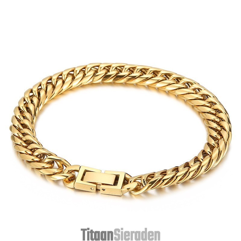Sieradensluiting Multi-Kleur Titanium Herenarmband