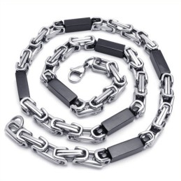21,7 Inch Titanium Kubusvormige Ketting