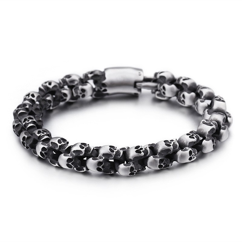 Chique Stijl Schedelarmband