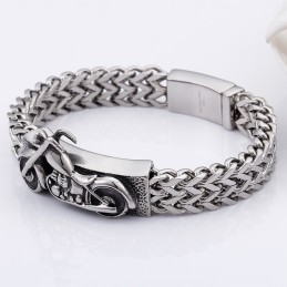 Motorfiets Motorfiets Nieuwe Sieraden Vintage Titanium Armbanden