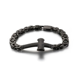 Populaire Mode Street Cross Back To The Chain Titanium Herenarmband