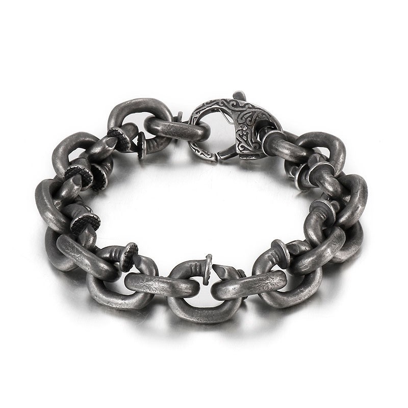Vintage Heren Titanium Armband Vintage Heren Titanium Armband