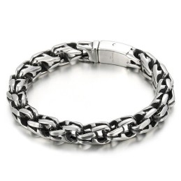 Vintage Coole Royale Patroon Populaire Titanium Armband