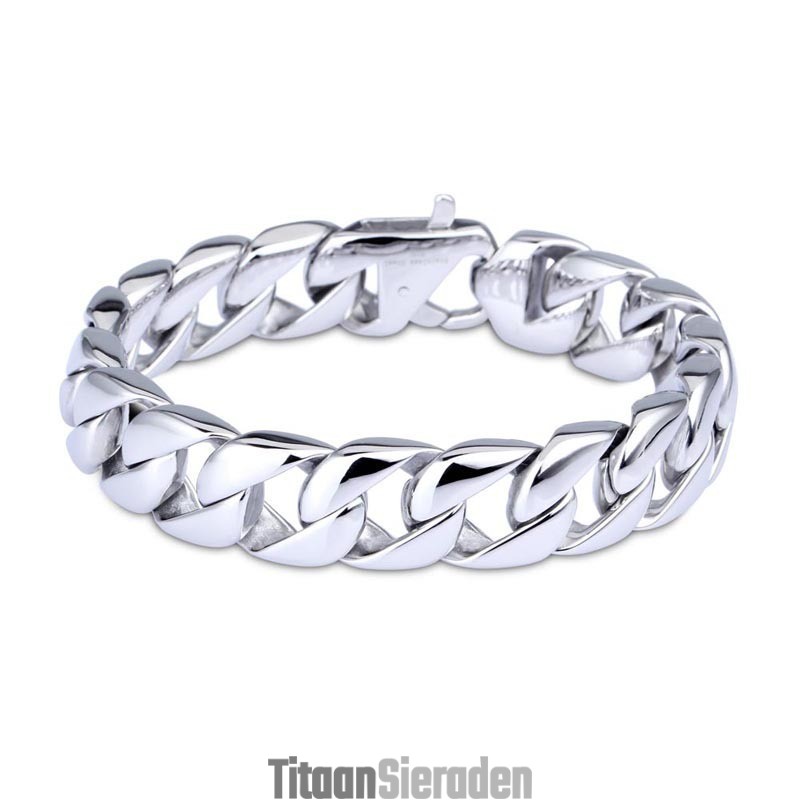 Titanium Zwarte Heren Armband Herenketting Titanium Zwarte Heren Armband Herenketting