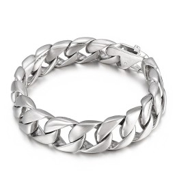 Titanium Zwarte Heren Armband Herenketting