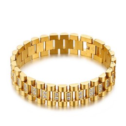 Herenarmband Met Diamanten