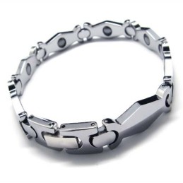 Heren Tungsten Carbide 8Mm Brede Armband
