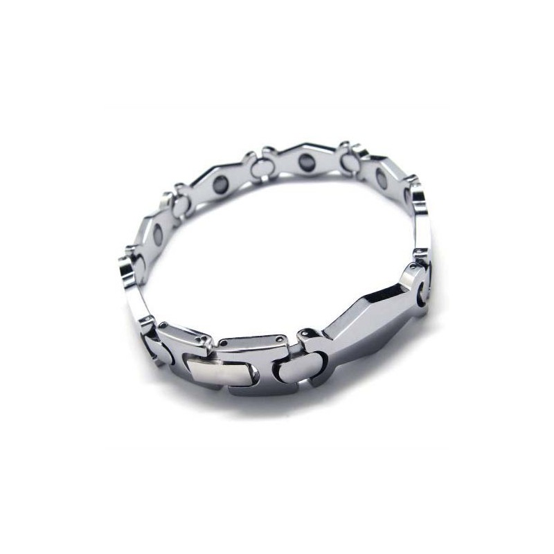 Heren Tungsten Carbide 8Mm Brede Armband