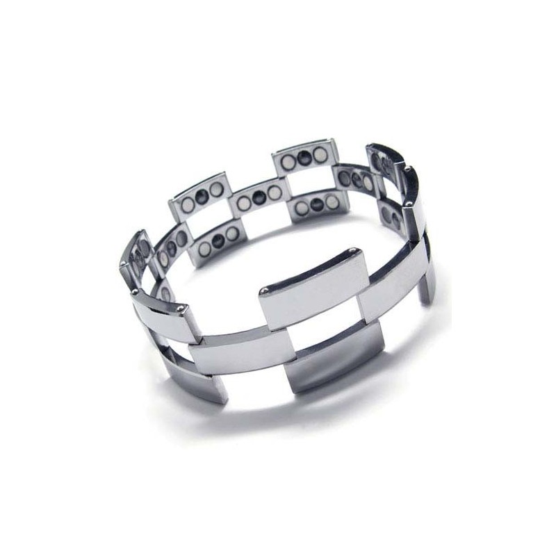 Mode Tungsten Carbide 22Mm Brede Herenarmband
