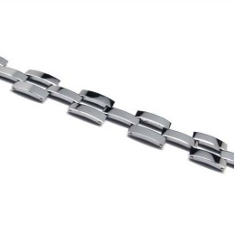 Mode Tungsten Carbide 22Mm Brede Herenarmband