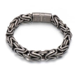 Coole Rock Hip Hop V-Vormige Titanium Armband Voor Heren