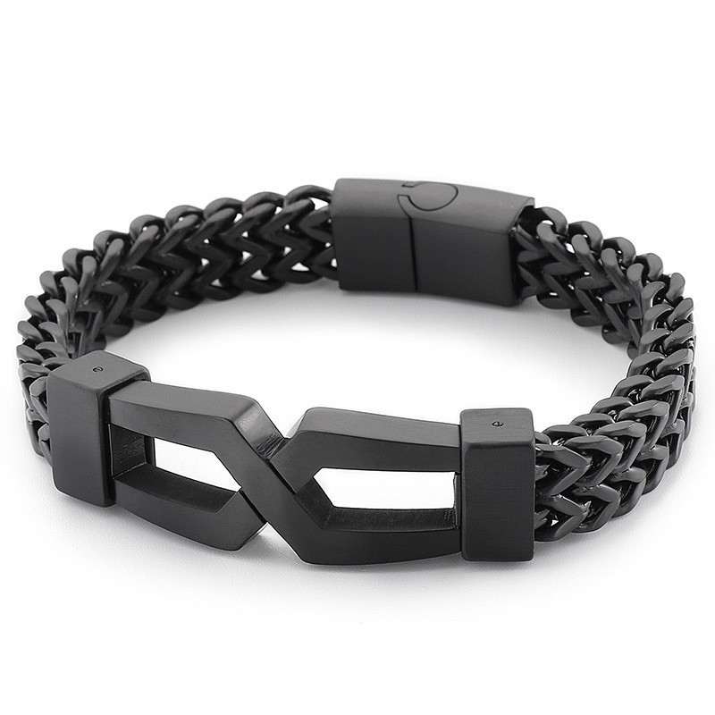 Hipster Hip-Hop Bril Titanium Heren Armband Hipster Hip-Hop Bril Titanium Heren Armband