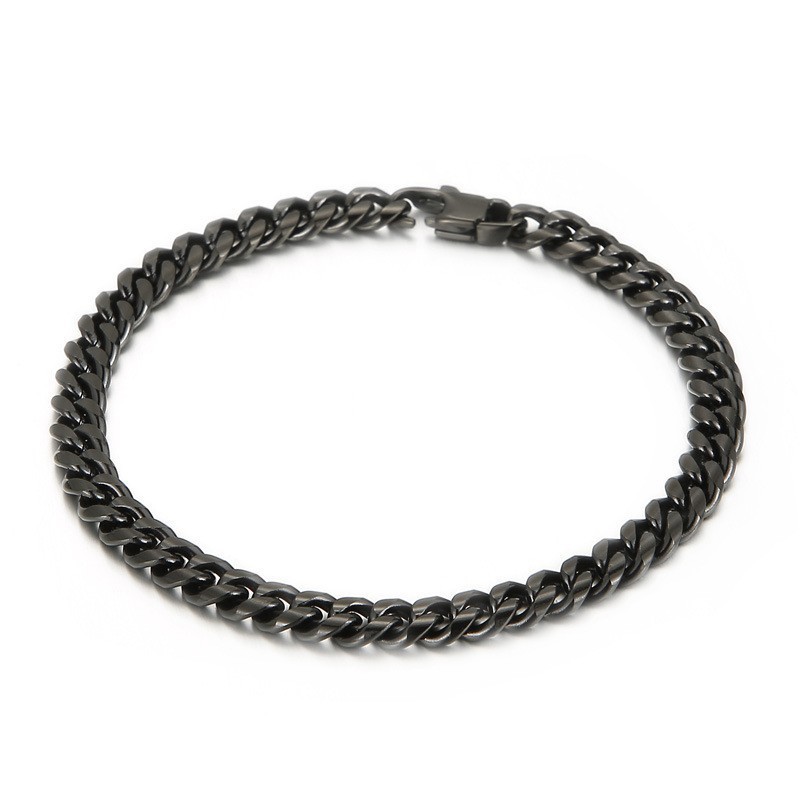 Fashion Atmosphere Titanium Heren Cuba Armband Ketting Fashion Atmosphere Titanium Heren Cuba Armband Ketting