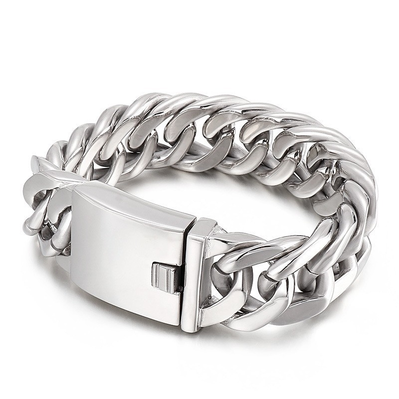 Coole Titanium Armband Voor Heren