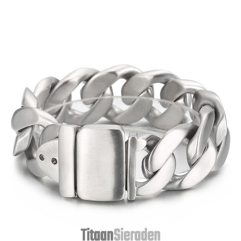 Mode Heren Zwarte Titanium Armband Mode Heren Zwarte Titanium Armband