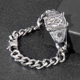 Mode Titanium Armband Voor Heren