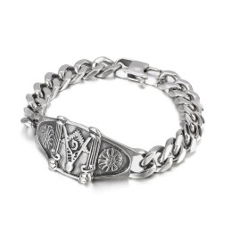 Mode Titanium Armband Voor Heren