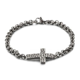 Edition Titanium Kruisketting Voor Heren Titanium Armband Voor Heren