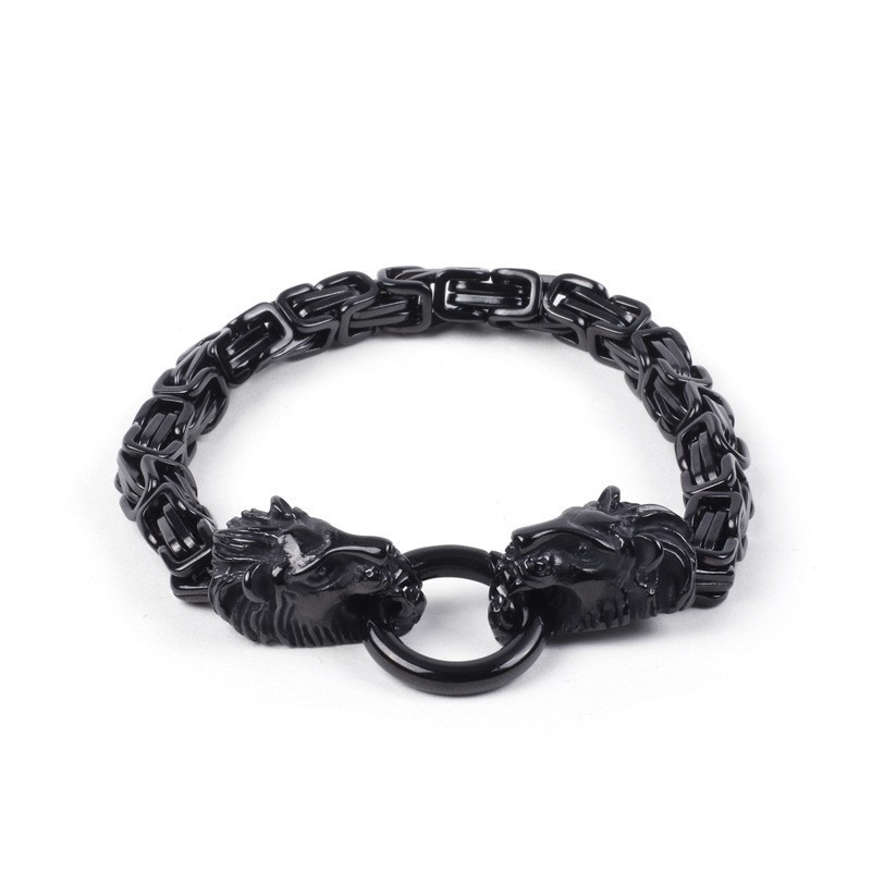 Cross Border Heren Emperor Chain Kleine Leeuw Armband Cross Border Heren Emperor Chain Kleine Leeuw Armband
