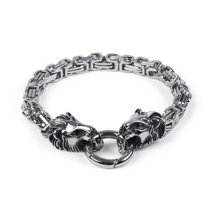 Cross Border Imperial Chain Lion-Armbanden Voor Heren