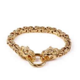 Cross Border Heren Imperial Chain Leeuw Armband