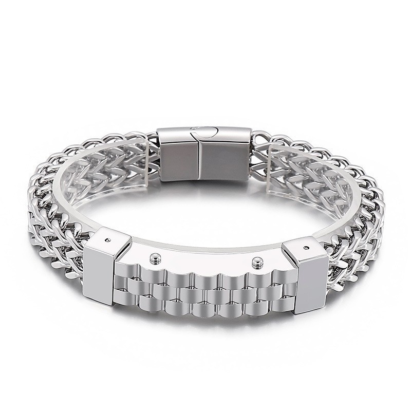 Mode Hip-Hop Stijl Heren Titanium Armband Mode Hip-Hop Stijl Heren Titanium Armband