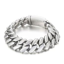 Chic Wind Diamantvormige Titanium Armband