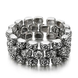 Grof Cool Heren Titanium Armband