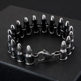 Chique Gothic Rock Accessoires Bullet Armbanden Voor Heren