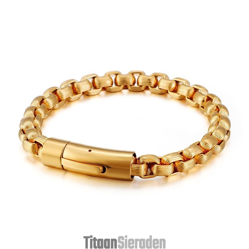 Nieuwe Mode Retro Stijl Biker Titanium Armband Voor Heren Nieuwe Mode Retro Stijl Biker Titanium Armband Voor Heren