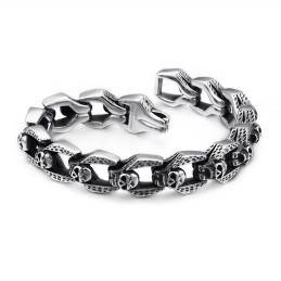 Chique Wind Skull Armbanden Tide Heren Titanium Armbanden