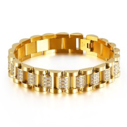 Titanium Armbanden Voor Heren, Met Diamanten Bezet Titanium Armbanden Voor Heren