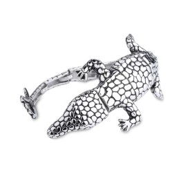 Nieuwe Animal Lizard Heren Titanium Armband