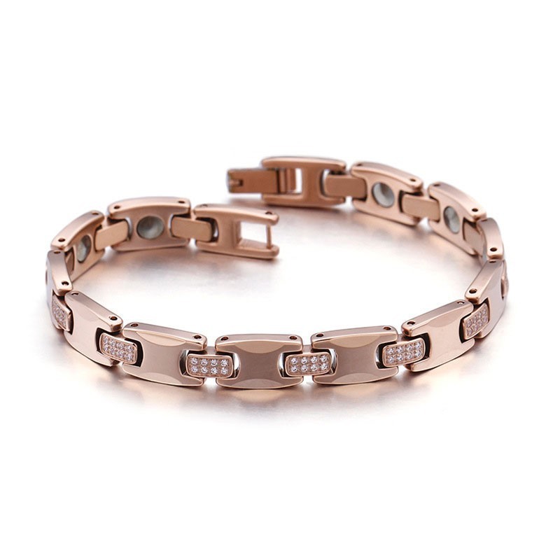 Mode Diamanten Germanium Wolfraam Stalen Armband Voor Mannen En Vrouwen Mode Diamanten Germanium Wolfraam Stalen Armband Voor Mannen En Vrouwen