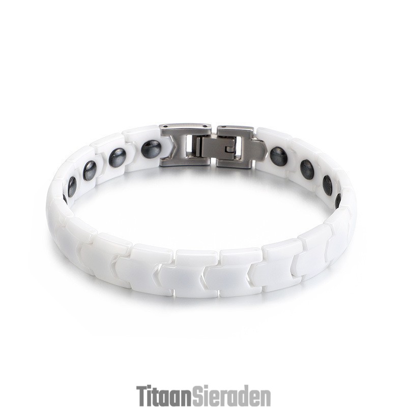 Witte Keramische Armband Witte Keramische Armband
