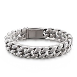 Coole Vacuümplating 18K Titanium Herenarmband