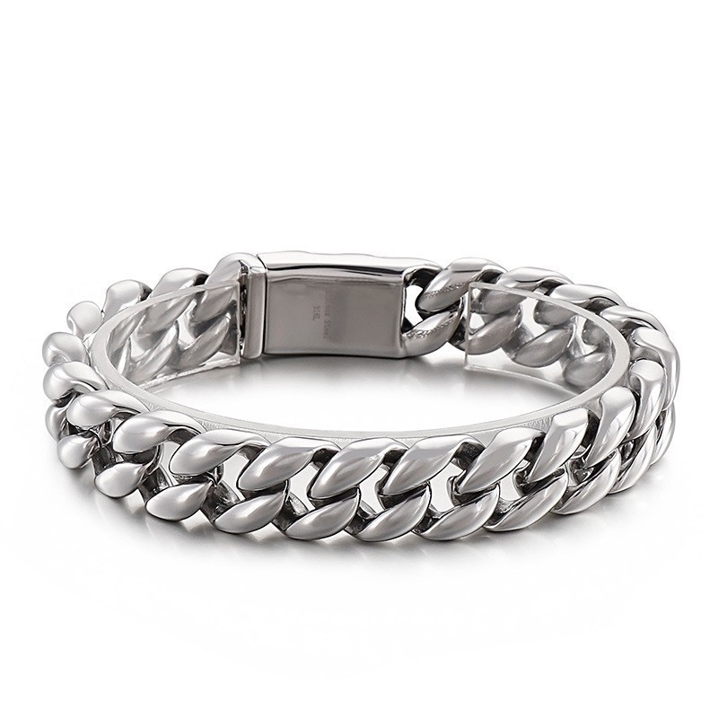 Coole Vacuümplating 18K Titanium Herenarmband Coole Vacuümplating 18K Titanium Herenarmband